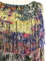 Missoni Floral Printed Fringe Dress Dress arcadeshops.com