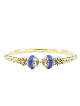 Sapphire Studded 9k English Hallmarked Bangle Fine Jewelry arcadeshops.com