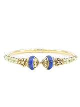 Sapphire Studded 9k English Hallmarked Bangle Fine Jewelry arcadeshops.com