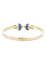 Sapphire Studded 9k English Hallmarked Bangle Fine Jewelry arcadeshops.com