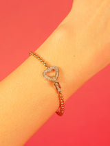 Heart Buckle Ball Chain Bracelet Fine Jewelry arcadeshops.com