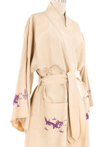 Dragon Embroidered Chinese Robe Jacket arcadeshops.com