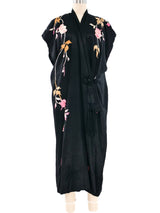 Embroidered Silk Short Sleeve Robe Jacket arcadeshops.com