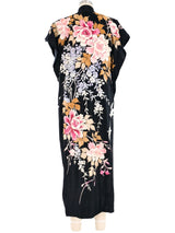 Embroidered Silk Short Sleeve Robe Jacket arcadeshops.com