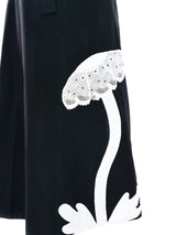 1970's Reversible Mushroom Applique Skirt Bottom arcadeshops.com