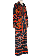 Lanvin Printed Shirt Dress Dress arcadeshops.com