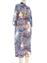 Catherine Ogust Printed Tunic Dress Dress arcadeshops.com