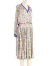 Missoni Silk Jersey Pastel Floral Dress Dress arcadeshops.com
