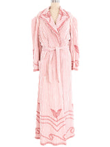 1940's Terry Robe Dressing Gown Dress arcadeshops.com
