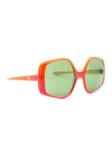 Orange Enamel French Sunglasses Accessory arcadeshops.com