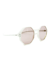 Hand Painted Hexagonal Sunglasses Accessory arcadeshops.com