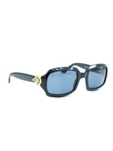 Gianfranco Ferre Rectangular Black Sunglasses Accessory arcadeshops.com