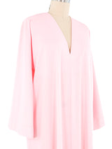 Halston IV Pink Jersey Caftan Dress arcadeshops.com