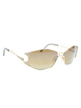 Cazal Mirrored Wrap Sunglasses Accessory arcadeshops.com