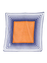 Yves Saint Laurent Dot Print Cotton Gauze Scarf Accessory arcadeshops.com