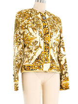 Gianni Versace Barocco Cropped Jacket Jacket arcadeshops.com