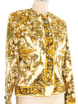 Gianni Versace Barocco Cropped Jacket Jacket arcadeshops.com