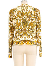 Gianni Versace Barocco Cropped Jacket Jacket arcadeshops.com