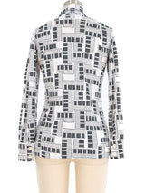 Givenchy Piano Print Top Top arcadeshops.com