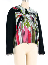 2010 Balenciaga Abstract Print Jacket Jacket arcadeshops.com