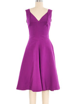 Thierry Mugler Fit and Flare Tank Dress Dress arcadeshops.com