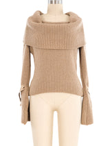 Gucci Cashmere Utility Sweater Top arcadeshops.com