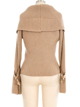Gucci Cashmere Utility Sweater Top arcadeshops.com