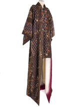 Floral Vine Printed Kimono Jacket arcadeshops.com