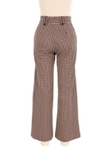 1970's Argyle Knit Flares Bottom arcadeshops.com
