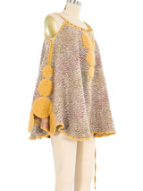Missoni Off The Shoulder Knit Poncho Top Top arcadeshops.com