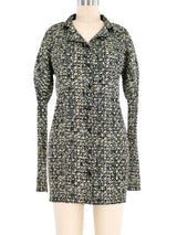 Issey Miyake Pleats Please Speckled Top Top arcadeshops.com