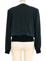 Valentino Silk Cardigan Jacket arcadeshops.com