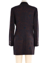 Gianni Versace Star Swirl Longline Jacket Jacket arcadeshops.com