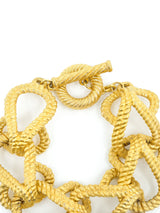 Givenchy Matte Goldtone Link Bracelet Jewelry arcadeshops.com