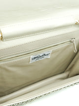 Whiting and Davis Cream Chainmail Bag Accessory arcadeshops.com