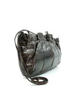 Mary McFadden Snakeskin Convertible Clutch Accessory arcadeshops.com