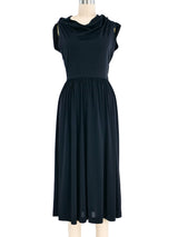 Comme des Garcons Tricot Draped Jersey Dress Dress arcadeshops.com