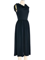 Comme des Garcons Tricot Draped Jersey Dress Dress arcadeshops.com