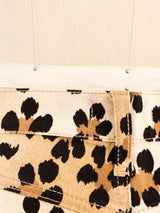 Moschino Cheetah Printed Denim Bottom arcadeshops.com