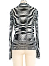 Missoni Knit Henley Top Top arcadeshops.com
