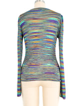 Missoni Knit Long Sleeve Tee Top arcadeshops.com