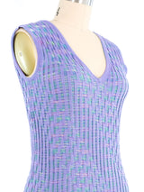 Missoni Lavender Knit Vest Top arcadeshops.com