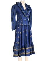 Bis Bis Printed Denim Ensemble Suit arcadeshops.com