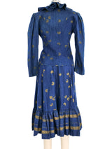 Bis Bis Printed Denim Ensemble Suit arcadeshops.com