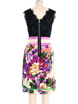 Dolce and Gabbana Floral Tank Dress Dress arcadeshops.com