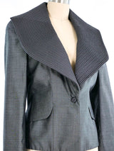 Alexander McQueen Exaggerated Lapel Jacket Jacket arcadeshops.com