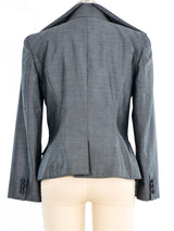 Alexander McQueen Exaggerated Lapel Jacket Jacket arcadeshops.com