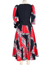 Floral Printed Puff Sleeve Dress Dress arcadeshops.com