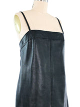 1997 Gianni Versace Leather Tank Dress Dress arcadeshops.com