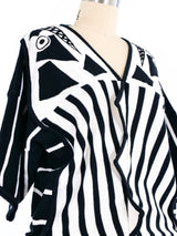 Kansai Yamamoto Graphic Sweater Top arcadeshops.com